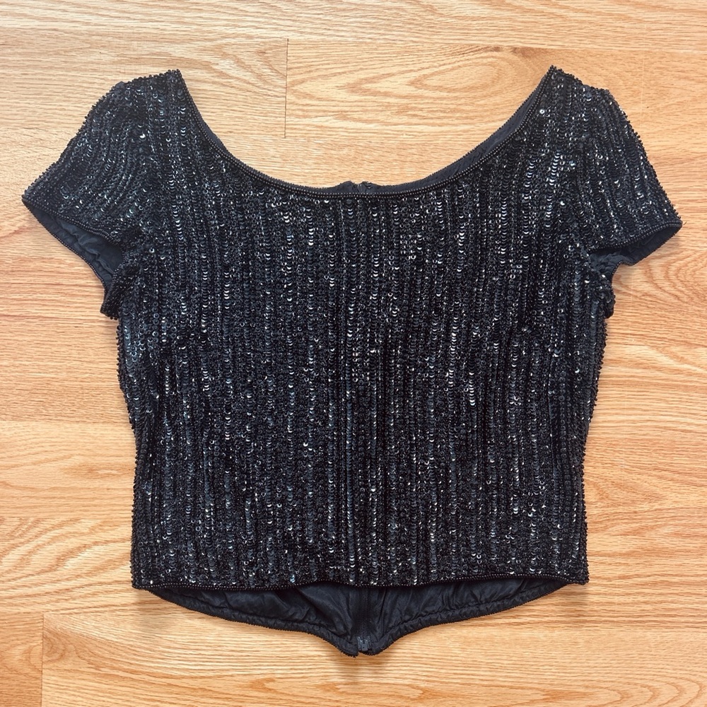 Anthropologie Maeve Sequin T-Shirt!